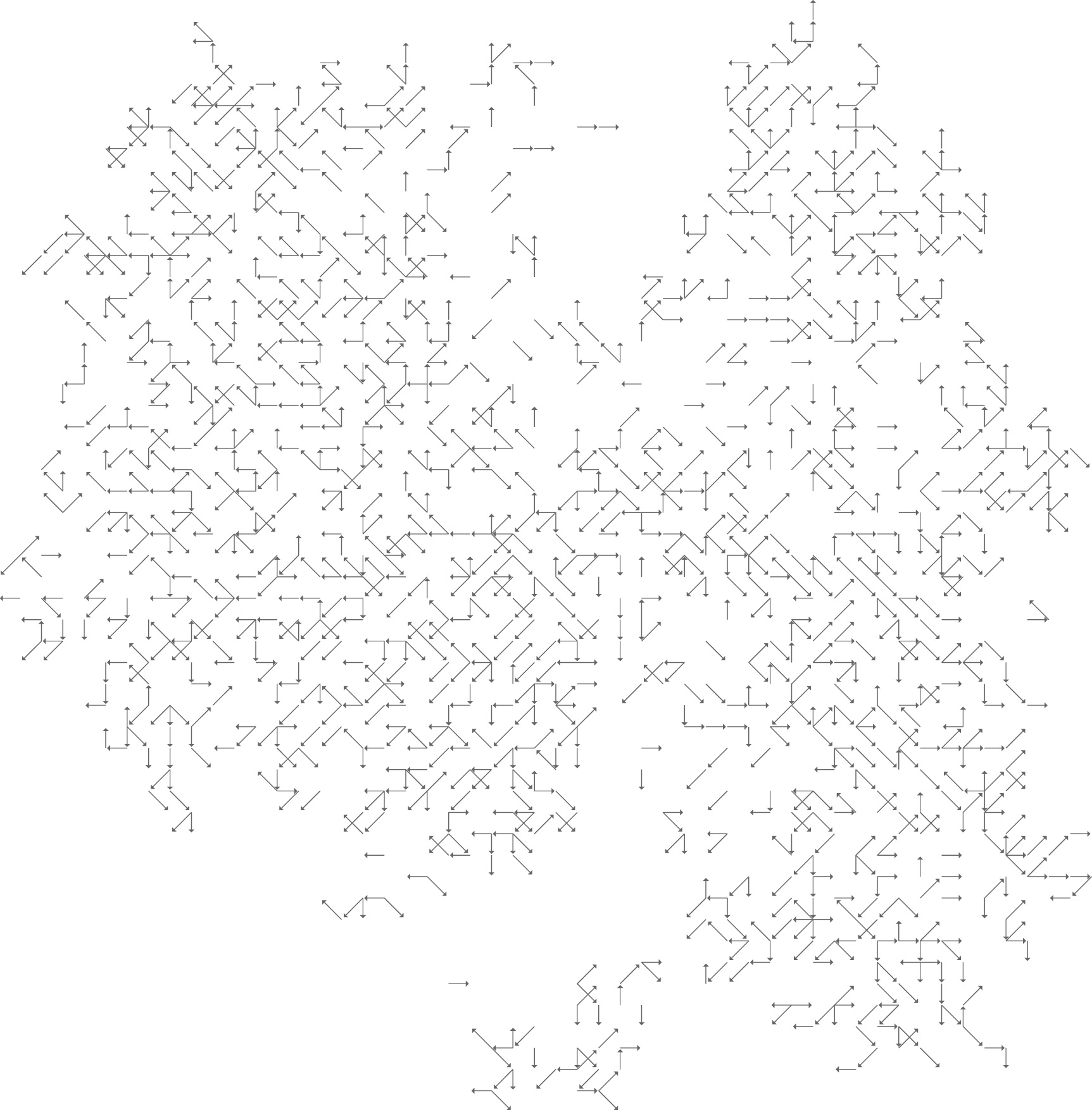 Perlin based 2d generated vector graphics